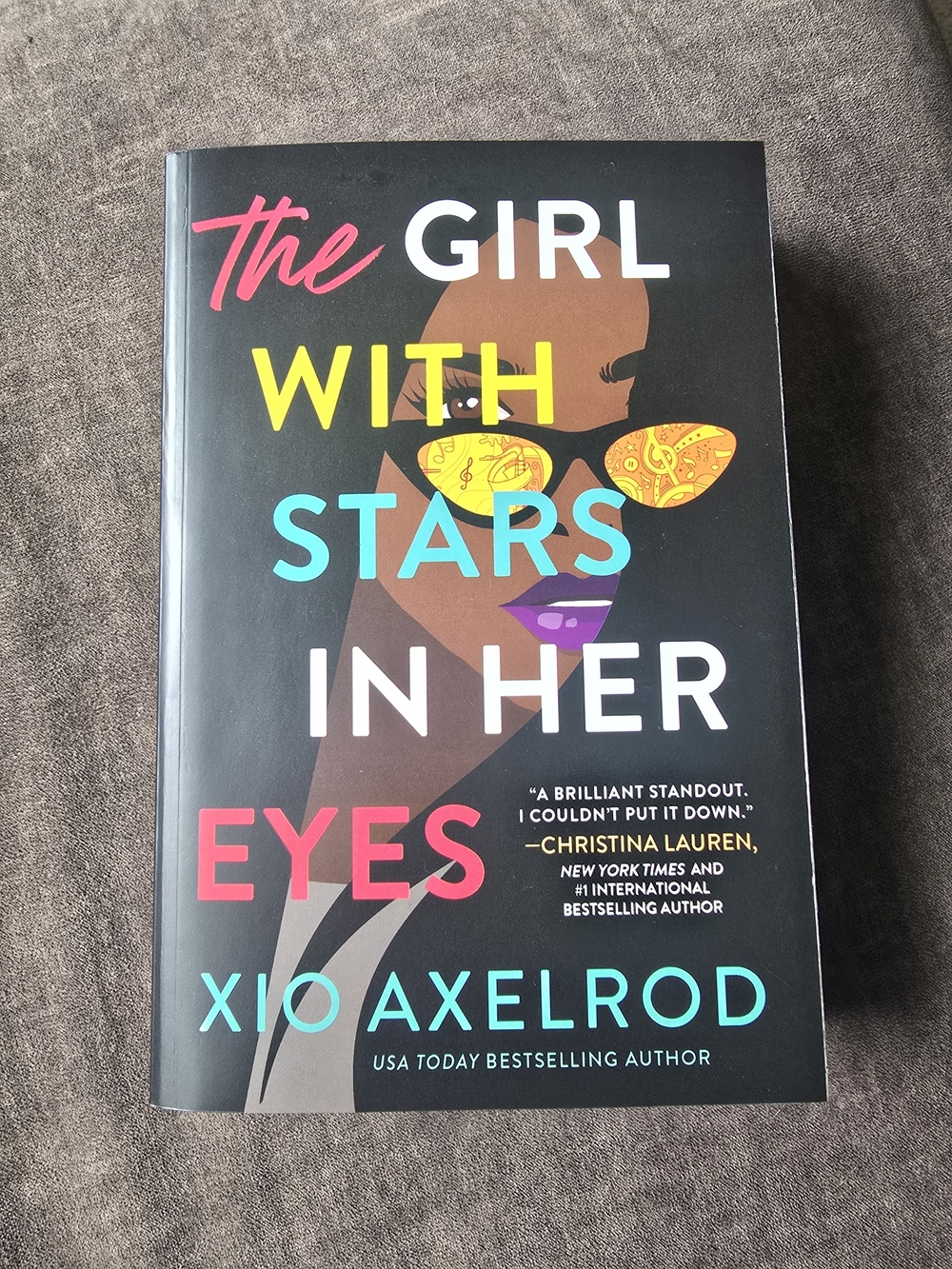 3/$15 The Girl With Stars In Her Eyes by Xio Axelrod - Bold Multicolor Cover